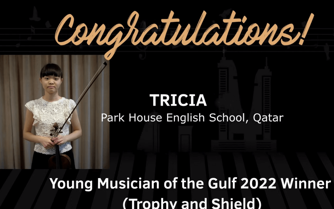BSME Young Musicians of the Gulf 2022 – Park House English School Student is a winner