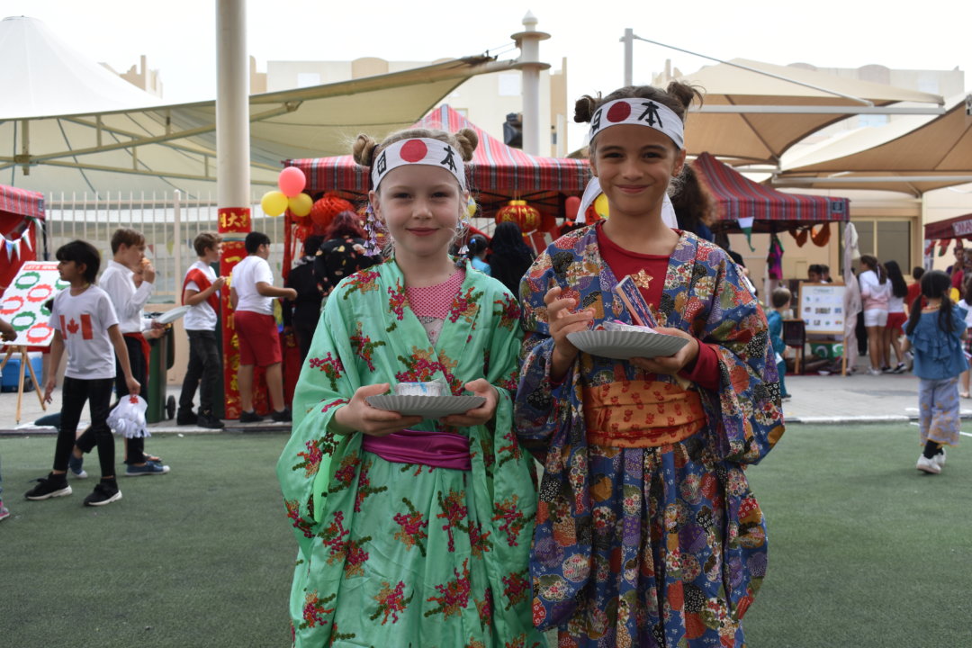 Park House Pupils in Traditional Japanese Dress