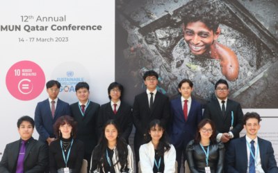 Park House English School MUN Team Excels at THIMUN Conference 2023