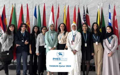 Park House English School Delegates Shine at 2024 THIMUN Conference in Qatar